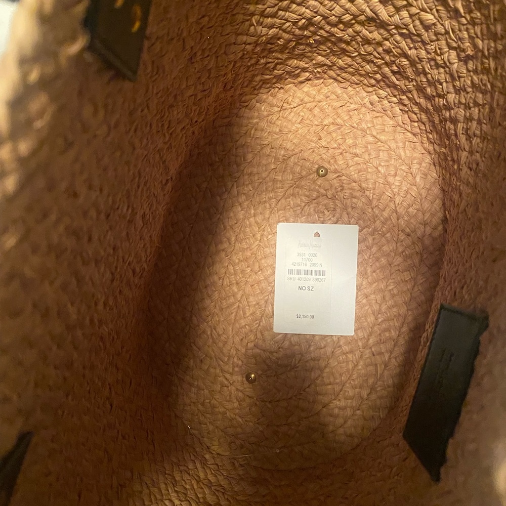 YSL Caged Raffia Tote - Picture 5 of 12
